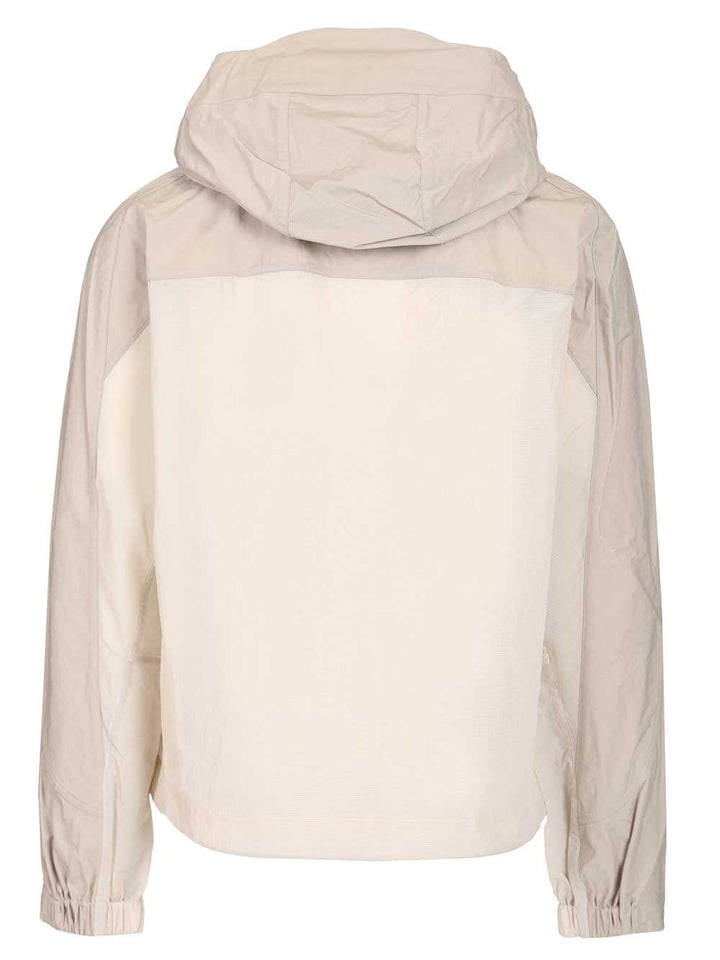 Adidas Y-3 Jacket With Hood Jackets - Beige | 357f9a995c41f7bb941c7a5fdf90fd3bf53f239e