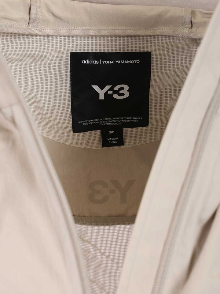 Adidas Y-3 Jacket With Hood Jackets - Beige | 64bfe7ccfc3e2db3cc77209b09982ca15aacdfe0