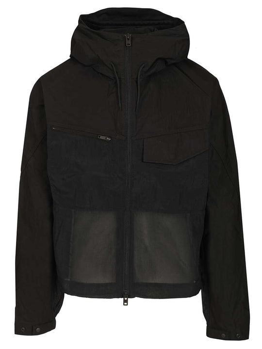 Jacket With Hood Jackets Black