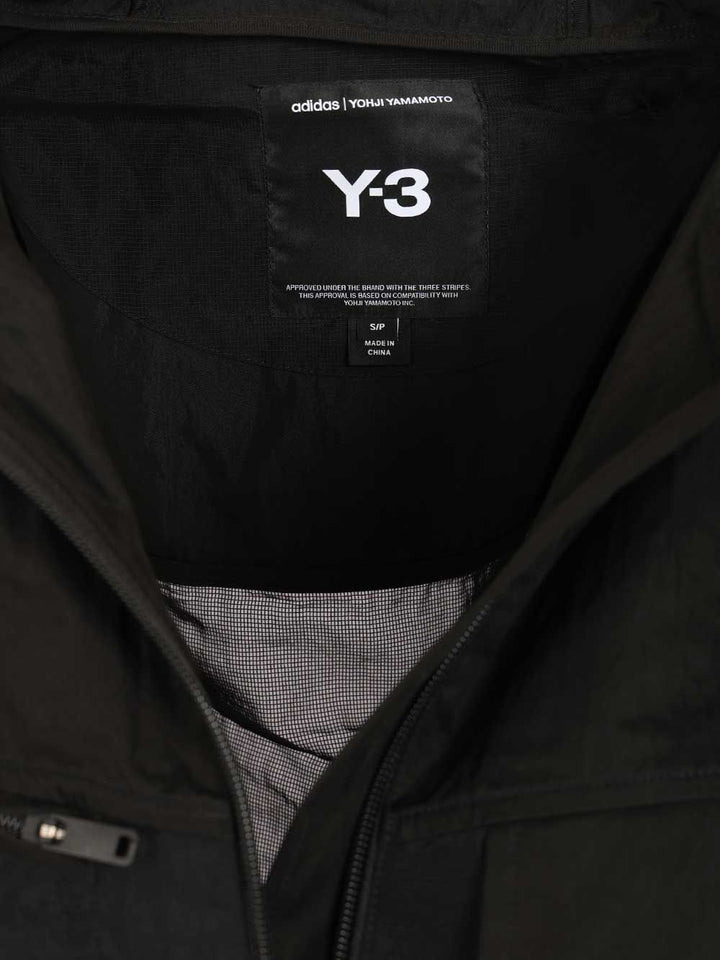 Adidas Y-3 Jacket With Hood Jackets - Black | 966be611c65b14ec7d5d51fa07243a5dc1124d71