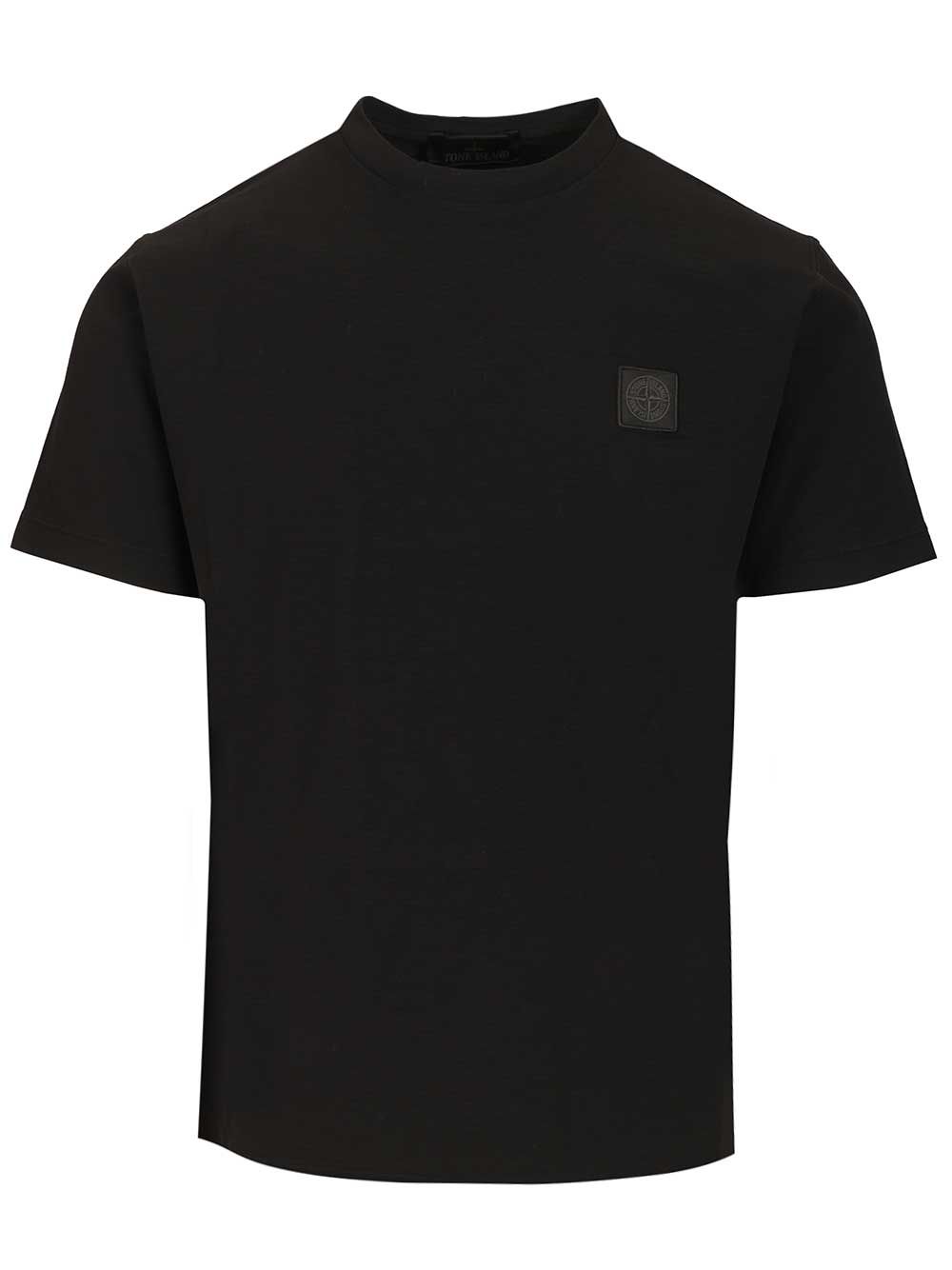 Stone Island Ghost T-Shirt - Black | 0833668bbbd8abb0a031ac907f360843ab1642d6