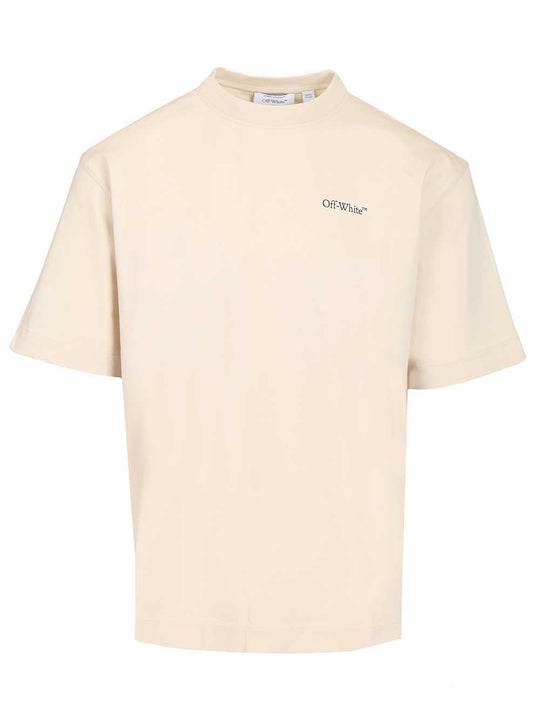 Half Arrow T-Shirt Beige