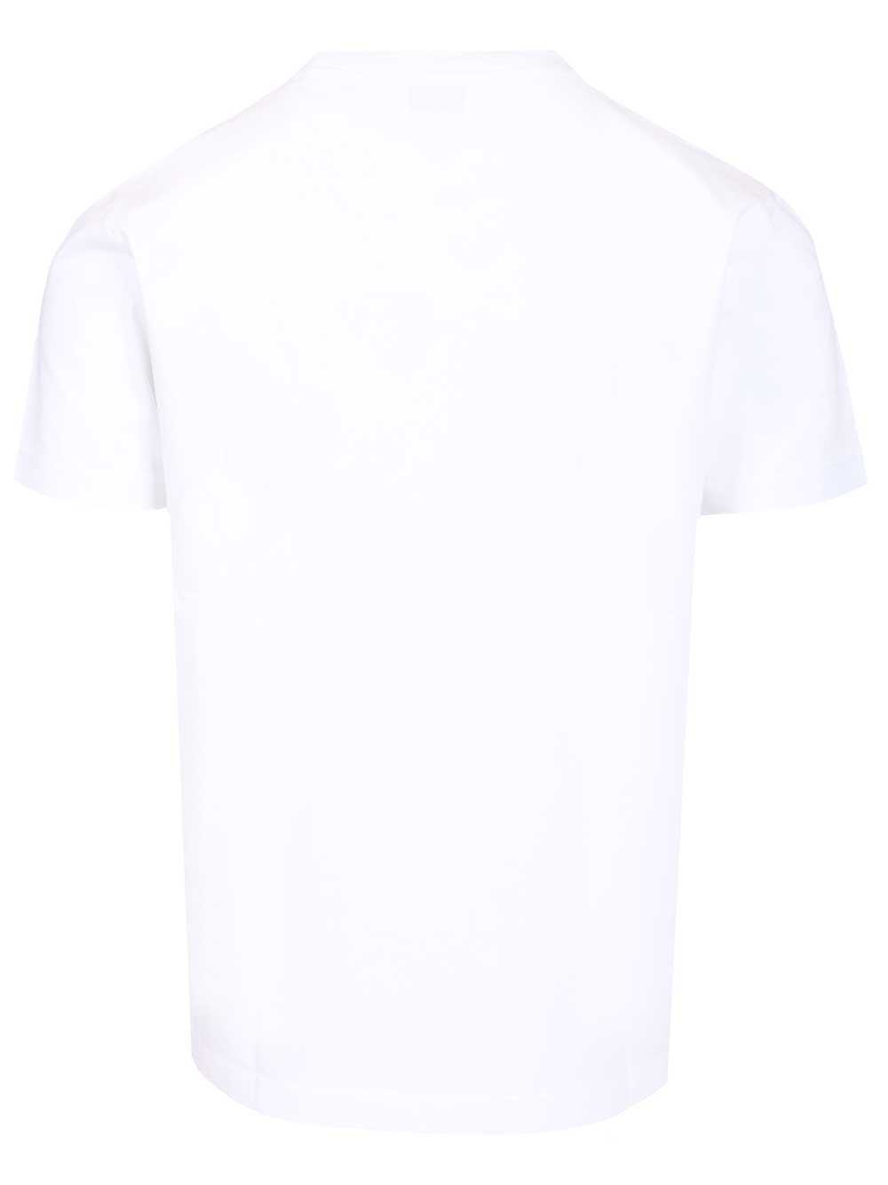 Off-White With Shadow Logo Print T-Shirt - White | 4ee6615347d97d202df7073134335885105376bc