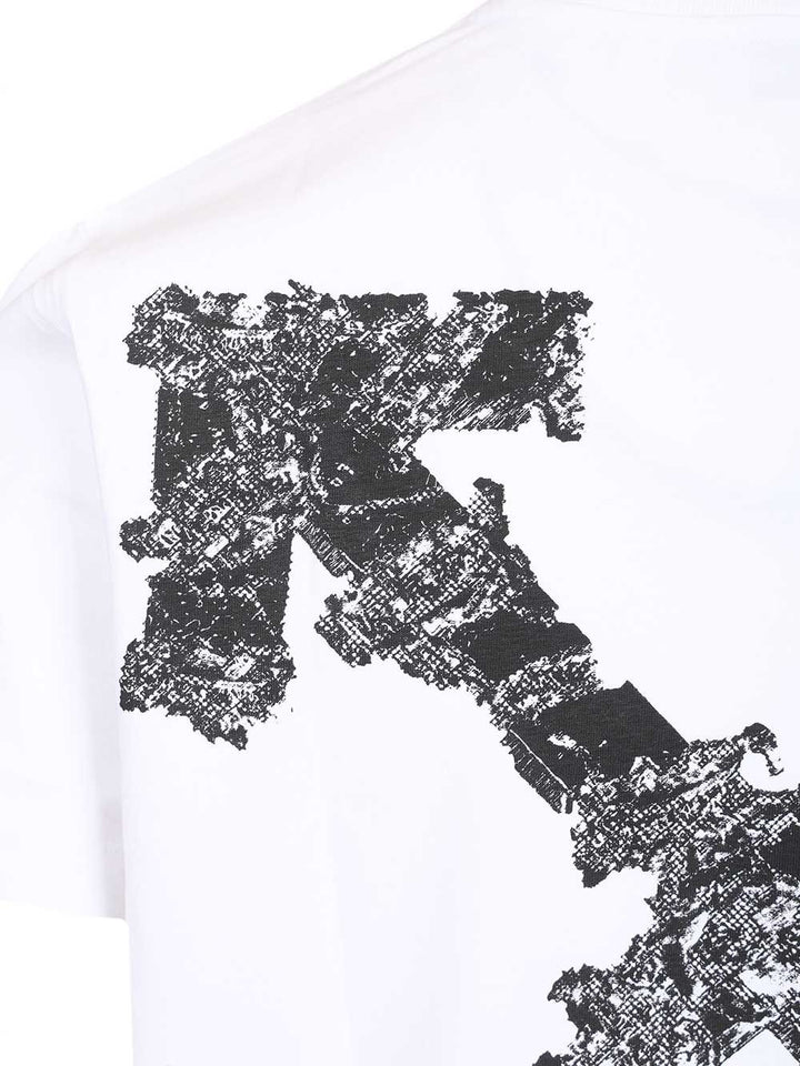 Off-White With Heraldic Arrow Print T-Shirt - White | 0a64bfeadc9634e0cac2bd8bfe6af4d8560d2be4
