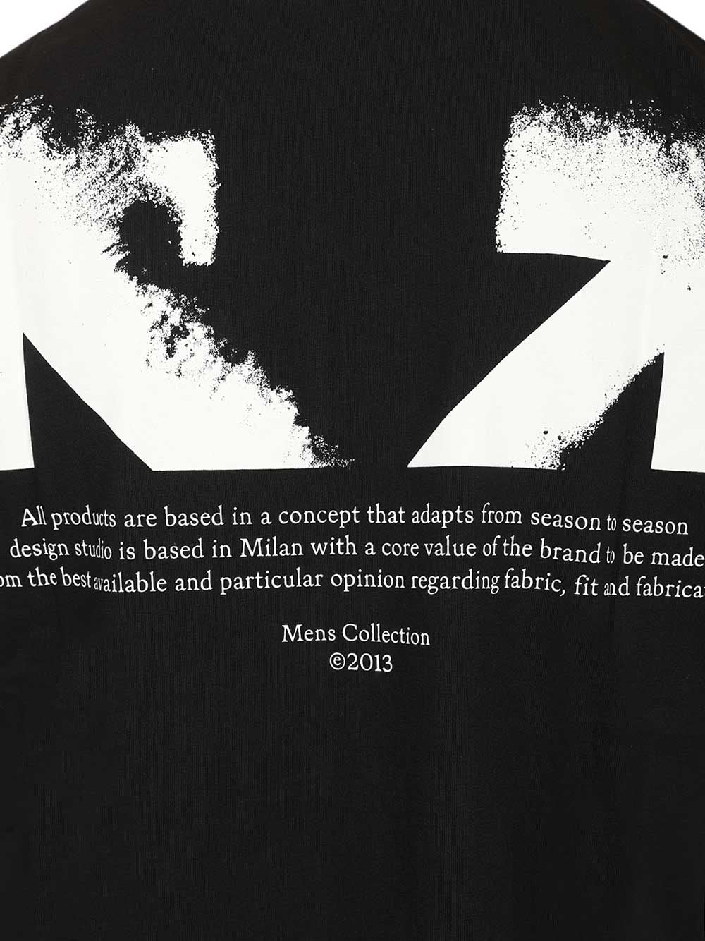 Off-White Half Arrow T-Shirt - Black | 92587b21894ee16ad90bf45ff1100997cd1bd183