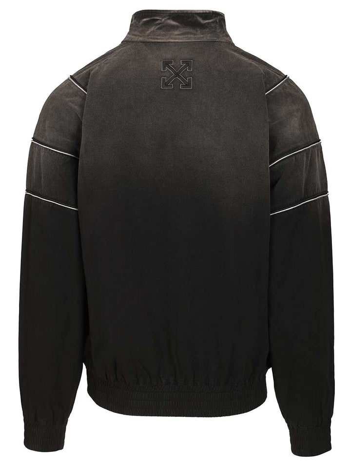 Off-White Offline Gd Gab Tracktop Black Jackets - Black | ed5f6145b14f9af5ebd8e8f8c7bbb03627e05e4e