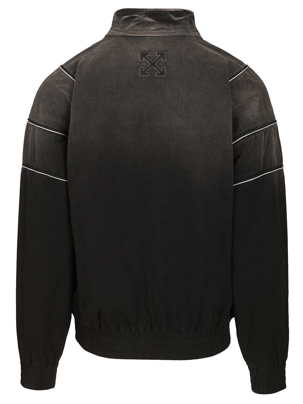 Off-White Offline Gd Gab Tracktop Black Jackets - Black | ed5f6145b14f9af5ebd8e8f8c7bbb03627e05e4e