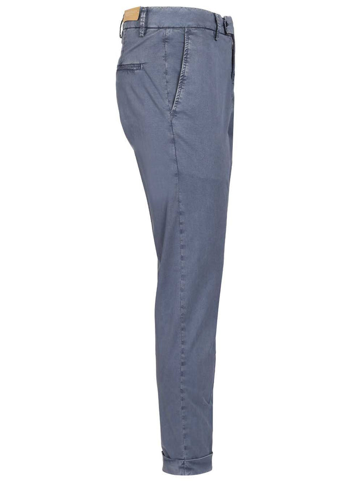 Al Duca D'Aosta Chino Trousers - Blue | 225549c59d253afccd545a1f49c50ebe6ebb4572