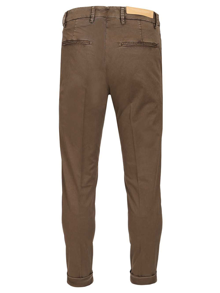 Al Duca D'Aosta Chino Trousers - Brown | e637bfa9a2cc9c8832999478cfa690eb37805873