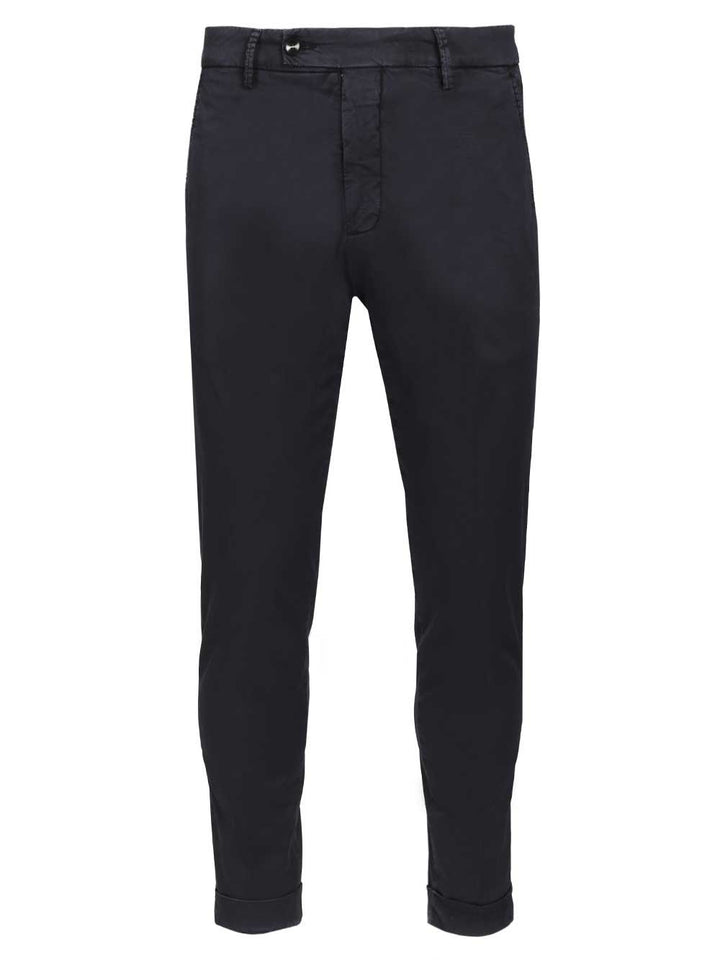Al Duca D'Aosta Chino Trousers - Blue | e363fae611570ad7a46f81200ca85f7e54670a8b