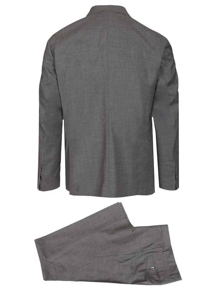 Al Duca D'Aosta Wool Canvas Dress Dresses - Grey | e8ad6a57c06096de883f4ca9350e95fddea301ce