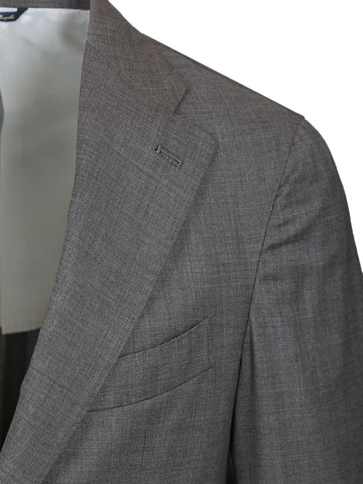 Al Duca D'Aosta Wool Canvas Dress Dresses - Grey | 9e770c2696087429e55ea5c763e3b0022d61b873