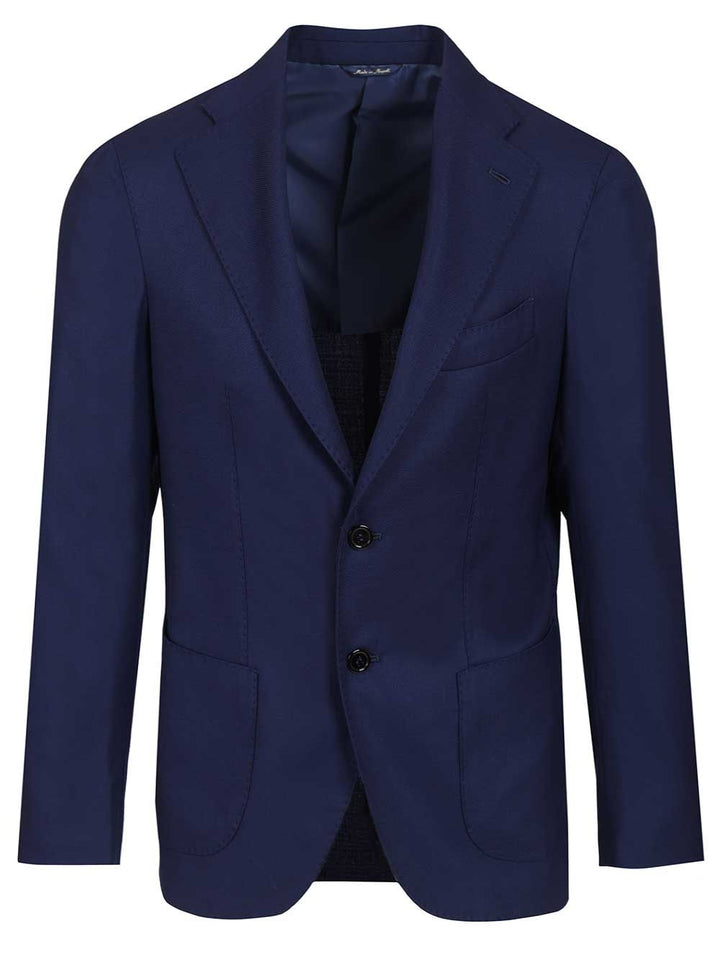 Al Duca D'Aosta Wool Blazer Jackets - Blue | fb49f062db7ca0e1cf4b9a1922d24d3d5217289d