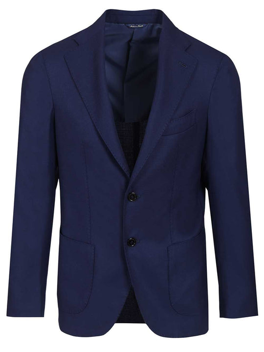 Wool Blazer Jackets Blue
