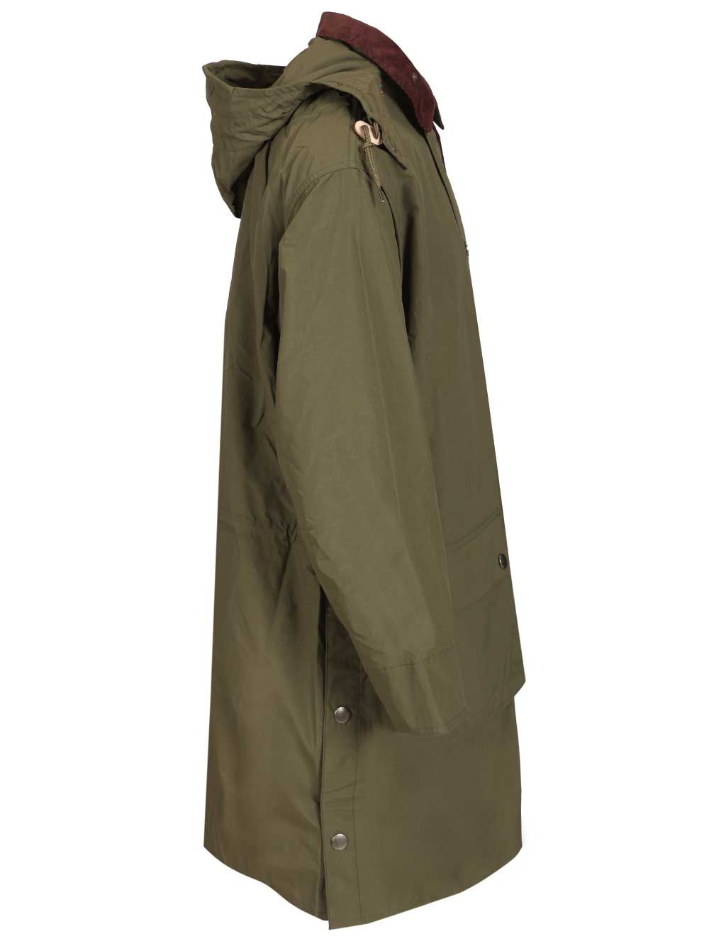 Barbour X Paul Smith Casual Parka Jackets - Green | 8998762bbc704476d2361f05bb80b4a125bd7085