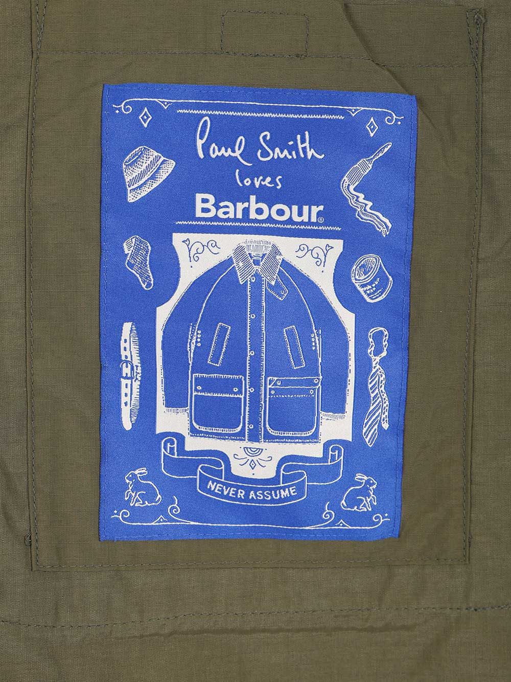 Barbour X Paul Smith Casual Parka Jackets - Green | e482fdcc5b9965dbc92c7597b96a9e8f731dd460