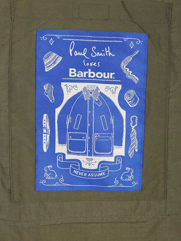 Barbour X Paul Smith Casual Parka Jackets - Green | e482fdcc5b9965dbc92c7597b96a9e8f731dd460