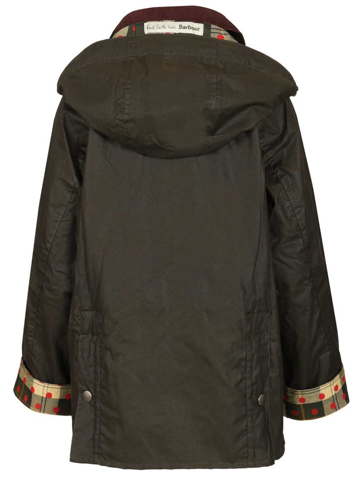 Barbour X Paul Smith Bedale Jacket With Hood Jackets - Green | 31c2233465ee376a928aec80ed581d901e97d506