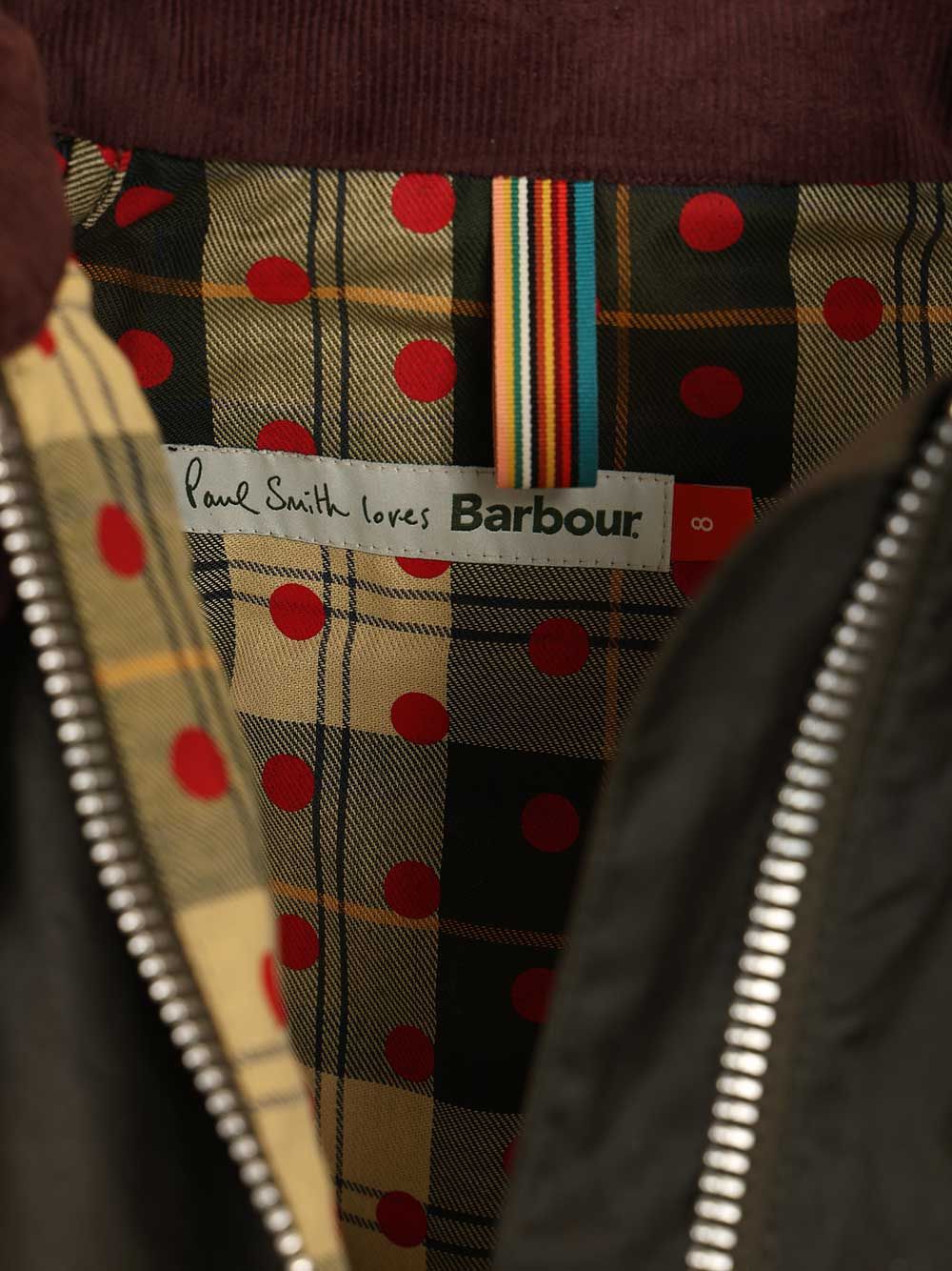 Barbour X Paul Smith Bedale Jacket With Hood Jackets - Green | 1d43819fa589cf9fa9aa786df727127a9b1a779f