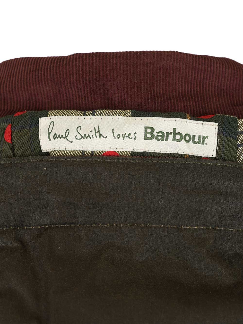 Barbour X Paul Smith Bedale Jacket With Hood Jackets - Green | 1d8287f6aadf87c47fa265c6fb1d888a7af160de