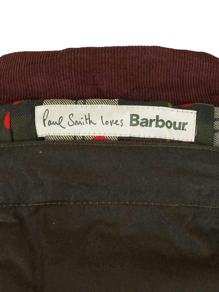Barbour X Paul Smith Bedale Jacket With Hood Jackets - Green | 1d8287f6aadf87c47fa265c6fb1d888a7af160de