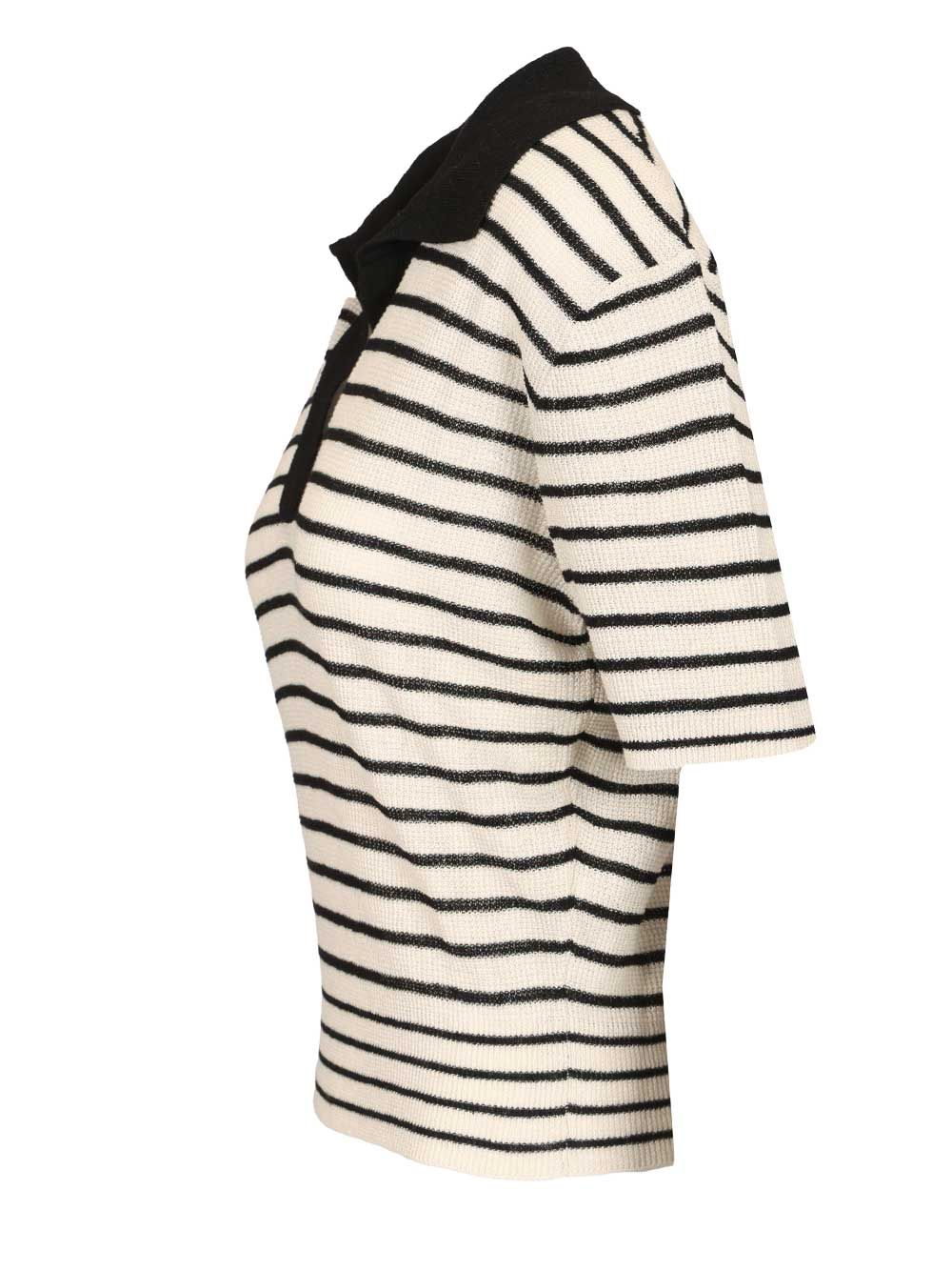 Barena Venezia Vibia Risada Knitwear - White | bc4b1a4fab2905db4d0afd5a4ccb2669b384f7ca