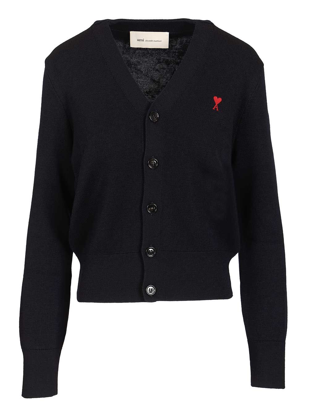 Ami Ami De Cœur Cardigan Knitwear - Blue | da820122740c0f1572ba96139c0b8501d015095c