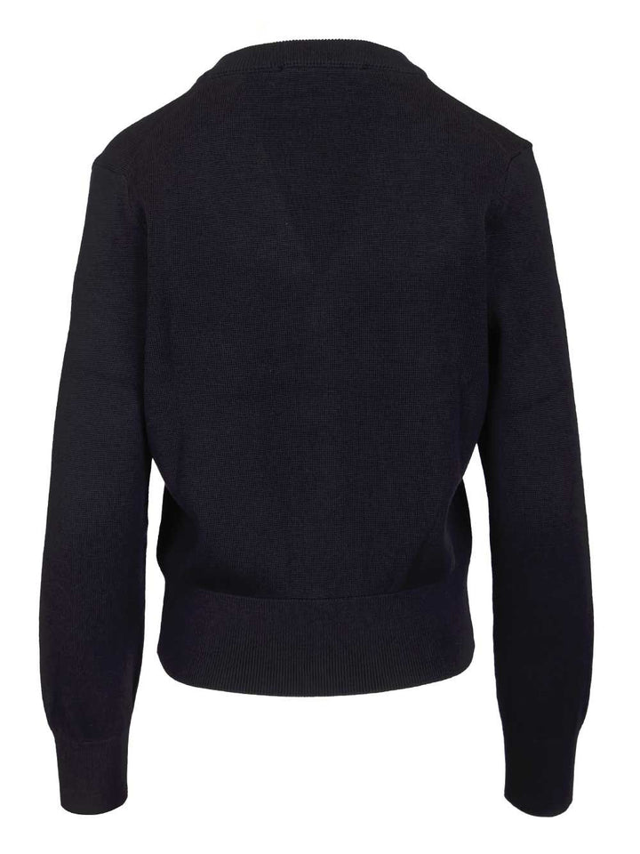 Ami Ami De Cœur Cardigan Knitwear - Blue | ba62b5411aa49fd29155819a3722dc0edd0fcfda