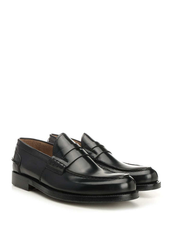 Al Duca D'Aosta 1902 College Moccasins Loafers - Black | d0a79df3d3cadcff48864d5d38e42969c6e45a74