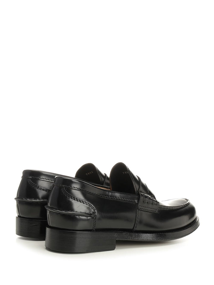 Al Duca D'Aosta 1902 College Moccasins Loafers - Black | 18670ddedc7743ca45ddf1f416f787ef2d377813