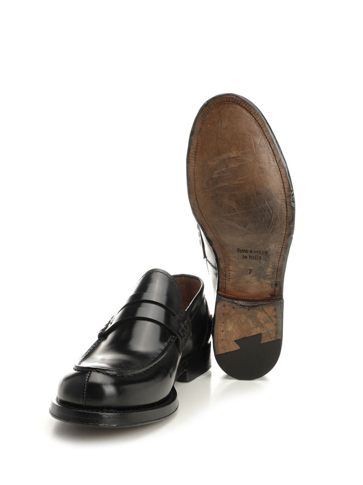 Al Duca D'Aosta 1902 College Moccasins Loafers - Black | 51b2448fb1b59e8a50059582e4c3e968972586cd