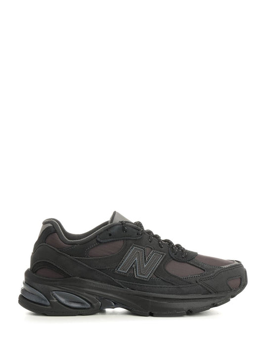 2010 Suede And Mesh Sneakers Black