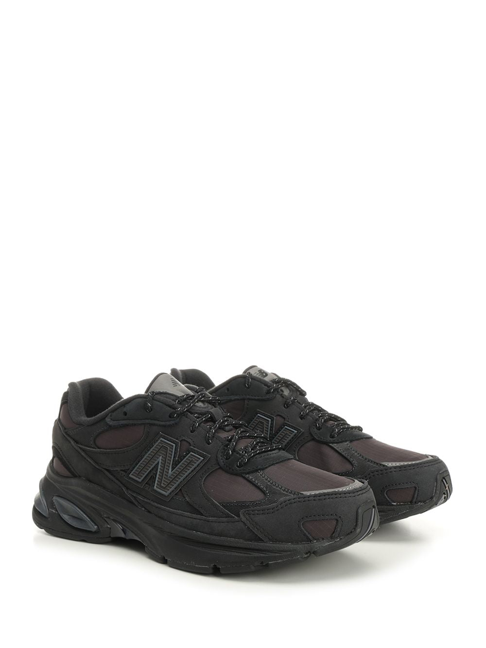 New Balance 2010 Suede And Mesh Sneakers - Black | c8e3349efe9e42c4ebc7b7a96e242cd51509784c