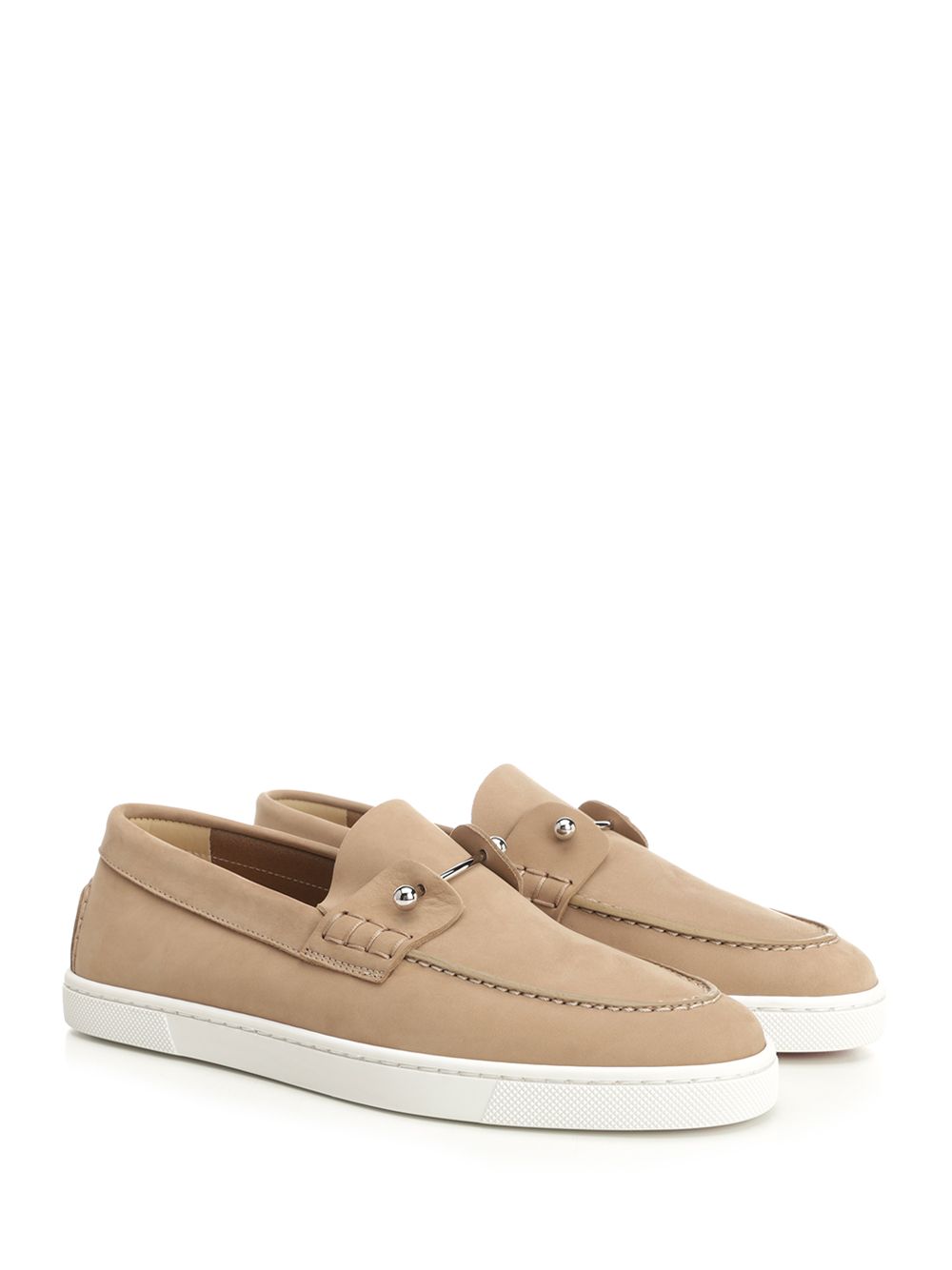 Christian Louboutin Chambeliboat Moccasin Scarpe basse - Beige | f2dca86390be0f6fa4badf8afd806a608309cf51