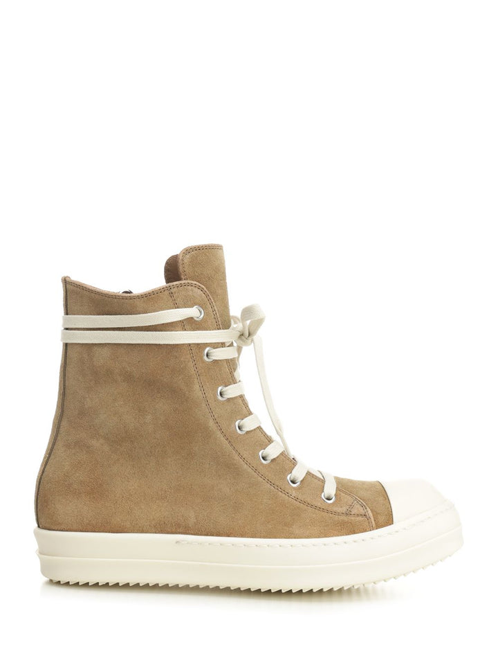 Rick Owens Temple Sneakers - Beige | 1979ba6df6c364940a5e38616b346476f2780b9c