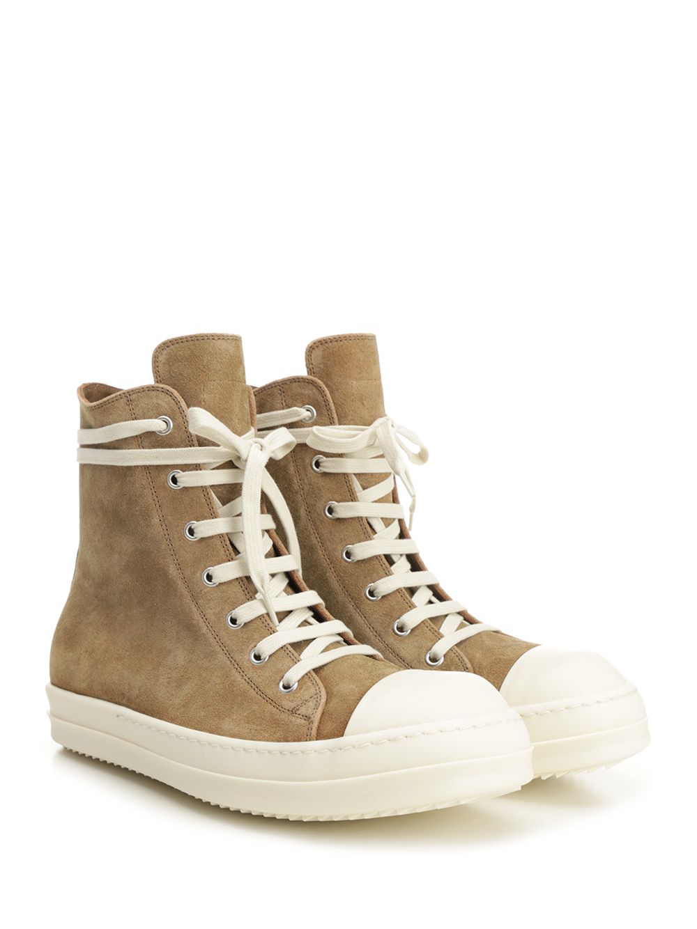 Rick Owens Temple Sneakers - Beige | 58b4cc44c74b041906770dae2ea93e0de2ec67ba