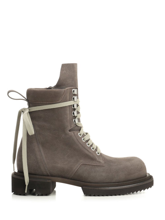 Low Army Gabe Ankle Boots Brown