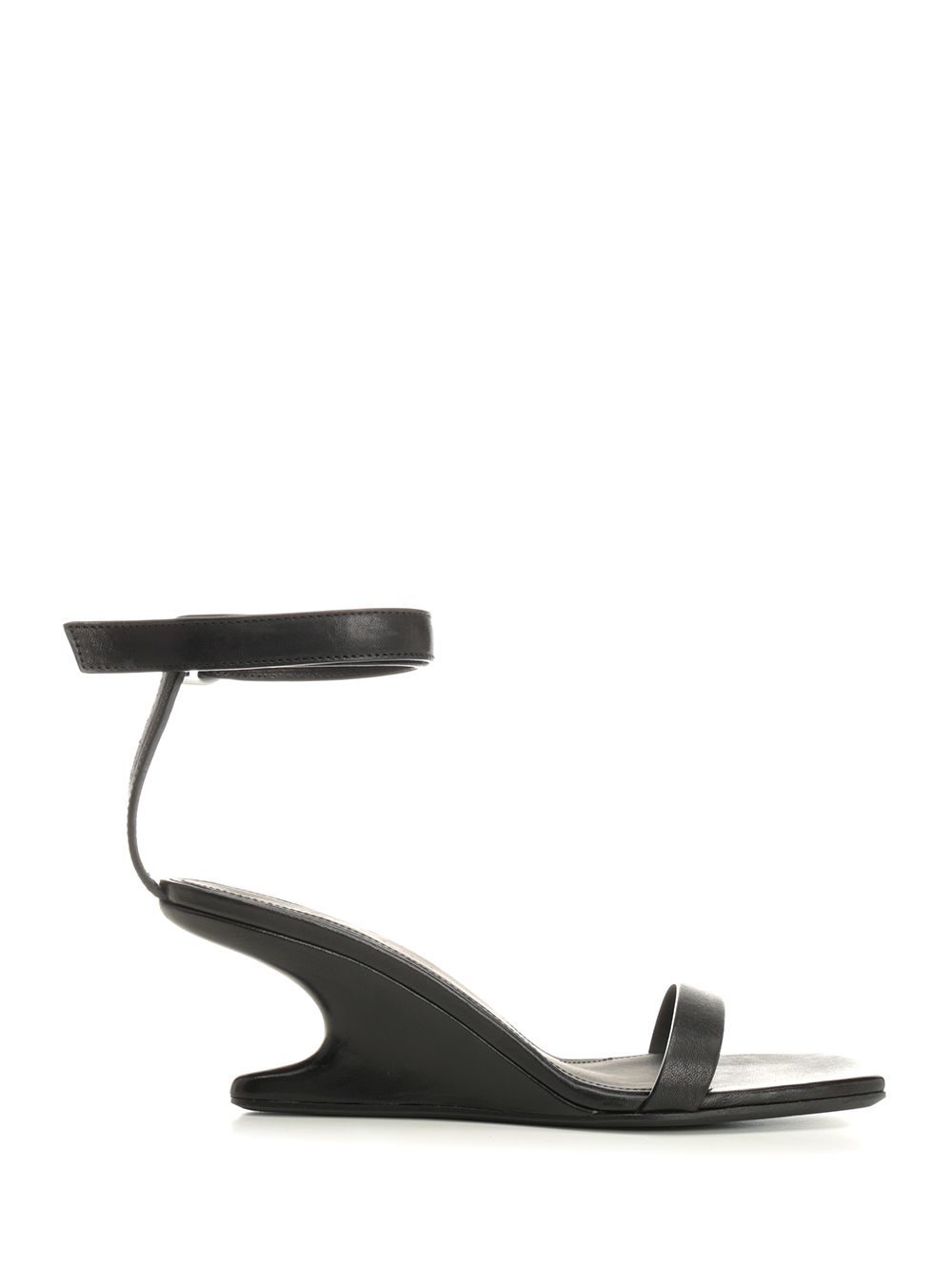 Rick Owens Cantilever Sandals - Black | 120d12f3505430cbf8cf32e52331309b549cb977