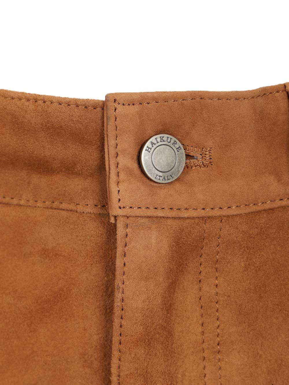 Haikure Brit Suede Shorts Trousers - Brown | 379dfc1ba0c75b8492e80586df9afa3735cdeb4c