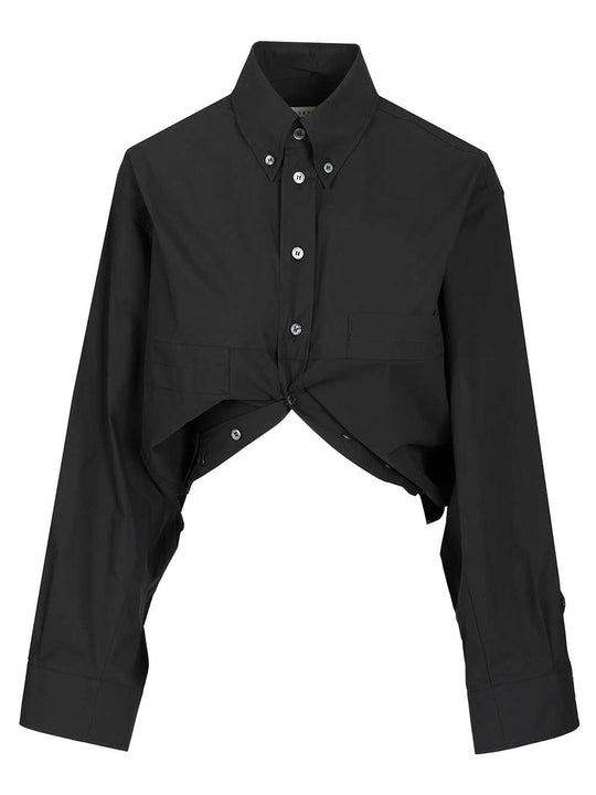 Long-Sleeved Shirt Shirts Grey