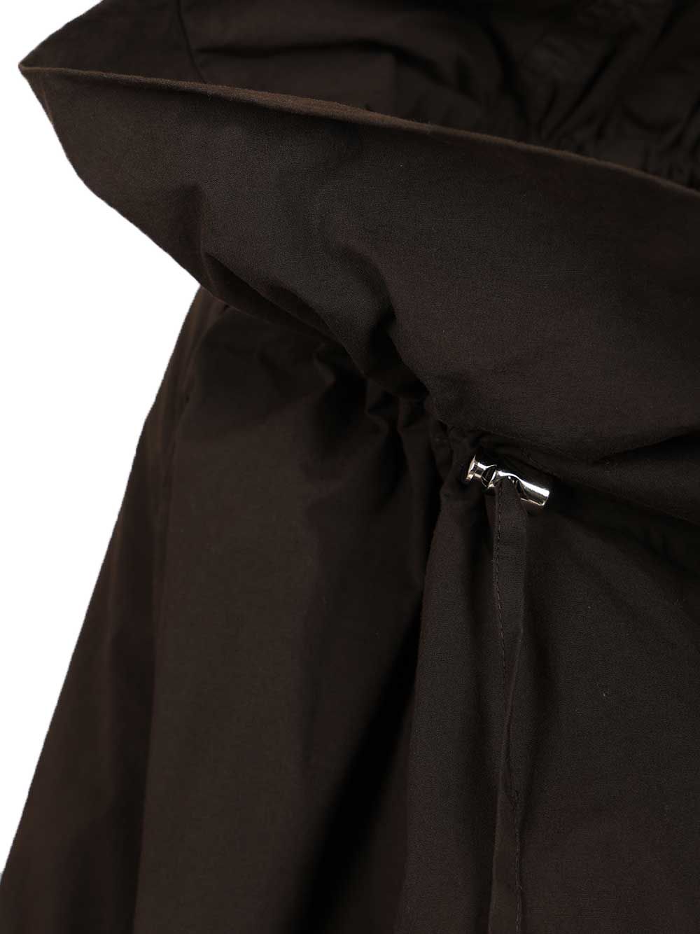 Dries Van Noten Cotton Blend Ruffled Jacket Jackets - Brown | cfdf8af310d79c3df9362e3761c5475345c69e73