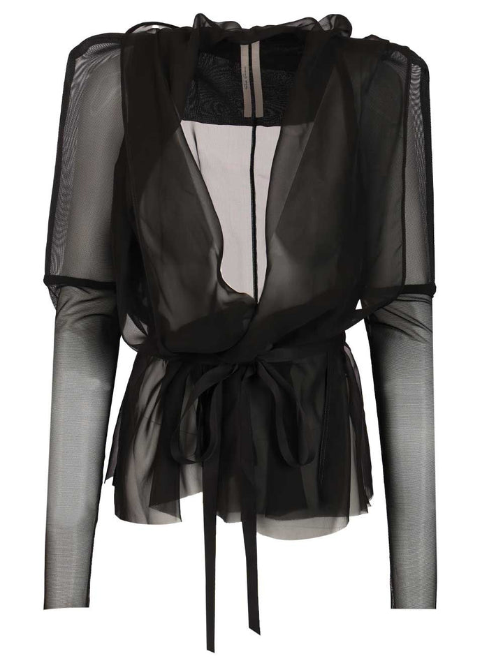 Rick Owens Metro Combo Jacket Jackets - Black | 8e324a56860ef933fdeb1a454e214be29ac0c658