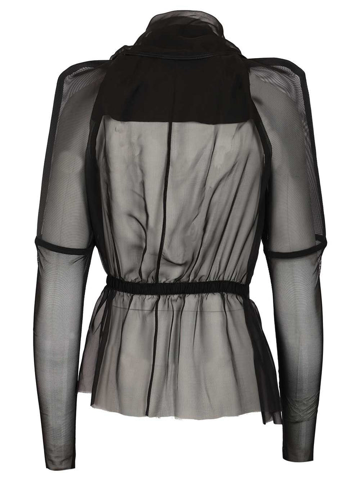 Rick Owens Metro Combo Jacket Jackets - Black | b425707ea511f13f982c2e97286b249d3090fb6c