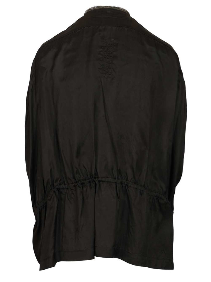 Rick Owens Sail Jacket Jackets - Black | 2871ff445de226d0e41383289c557af37f899b0a