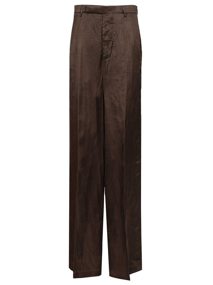 Rick Owens Tailored Firebanks Trousers - Brown | 8a6d98b4d86f21ff796312f8868c7de84e81df47