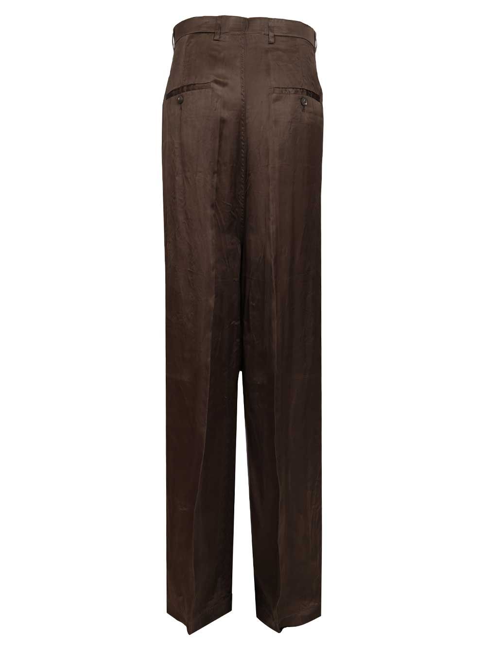 Rick Owens Tailored Firebanks Trousers - Brown | 0e493237bdb86c1ff42f552a35b9eb01c2946c34
