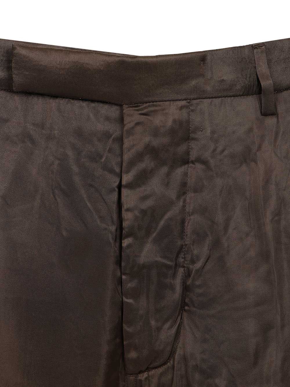Rick Owens Tailored Firebanks Trousers - Brown | 998b0540358de1cce290a1b3f74b64750108943f