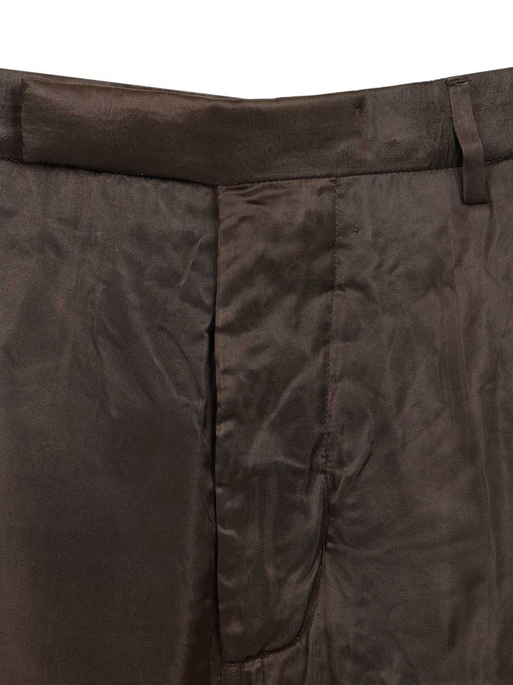 Rick Owens Tailored Firebanks Trousers - Brown | 998b0540358de1cce290a1b3f74b64750108943f