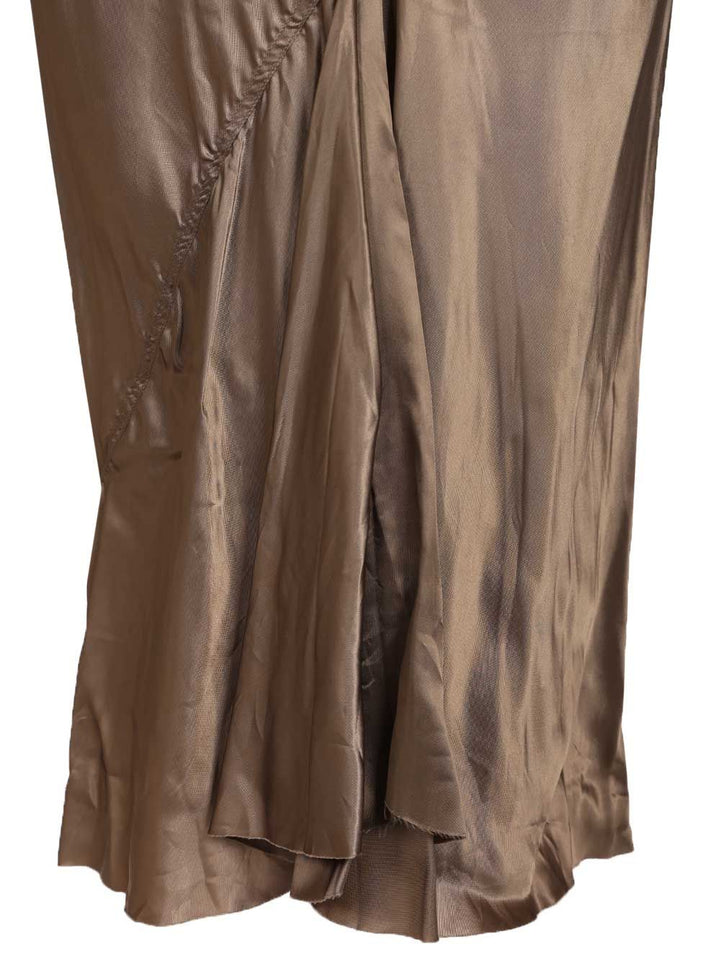Rick Owens Knee Bias Midi Skirt Skirts - Beige | 48e47695021f65849f55e23979d9e5052601a9e9