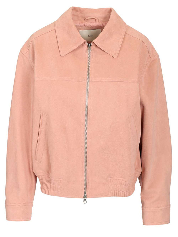 Dunst Jacket With Collar Jackets - Rose | 314e48adf97cc2177d66a165d8014340f40a12fa